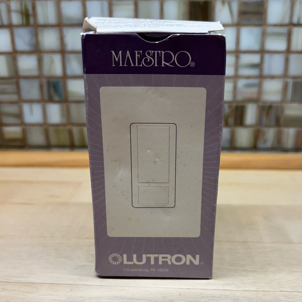 Lutron Maestro Single-Pole Occupancy Sensor Switch